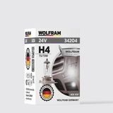 H4 Ampul Standart Işık Tırnaklı P43t 24V 75/70W - Wolfram 34204