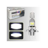 H4 Motosiklet Led Ampul Ve Led Işık 12-24v Beyaz Yüksek Performans Metal Gövde 1500 Lm