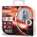 H4%150 Fazla Işık Night Breaker Laser 12V - Altın