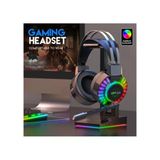 H60 Kablolu 7.1 Usb Oyuncu Kulaklık Rgb Stereo Hd Mikrofon Gaming Kulaklık
