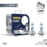 H7 12V 55W Halojen Ampul Dark Power Px26d Gün Işığı
