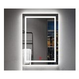 (h)70x100 cm Buğu Çözücülü Kumlamalı Banyo Aynası