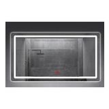 (h)80x120 cm Buğu Çözücülü Kumlamalı Banyo Aynası