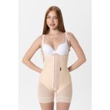 HA-2000 H&a Korse Stage 2 Bbl Kısa Şort Korse Medikal Liposuction Karın Germe Doğum Sonrası Günlük - Bej