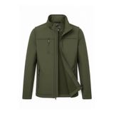 H&A İSTANBUL Erkek Softshell haki mont Su Ve Rüzgar Geçirmez dik yaka içi polar 3 cepli Outdoor & spor