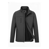 H&A İSTANBUL Erkek Softshell mont Su Ve Rüzgar Geçirmez dik yaka içi polar 3 cepli Outdoor & spor