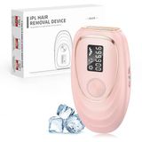 Haarlosy Ipl Cihazları Soğutma Fonksiyonlu Epilasyon, 999.900 Işık Atımı, 5 Enerji Seviyesi Ağrısız Ipl Epilasyon Kadınlar, Erkekler, Bikini, Vücut Ve Bacaklar İçin Lazer Epilasyon - Soluk Pembe