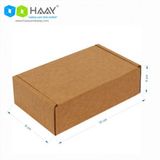 HAAY AMBALAJ 10x6x4 Cm Kraft Kapaklı Kilitli Kutu 75 ADET