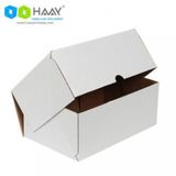 HAAY AMBALAJ 26x12x7,5cm Beyaz E-ticaret Kargo Kutusu-4 Nokta [25 Adet]