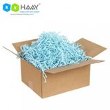 Haay Ambalaj Zikzak Kırpık Kağıt Dolgu Malzemesi - Açık Mavi- (1kg.)