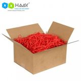 Haay Ambalaj Zikzak Kırpık Kağıt Dolgu Malzemesi Kırmızı-1 Kg.