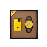 Habanos Cohiba Çakmak Kesici Sarı-Siyah İkili Puro Seti - TR8339