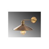 habek avize Vintage Mat Eskitme Gold Duvar Apliği Retro Rustik Metal Gövdeli E27 Lamba