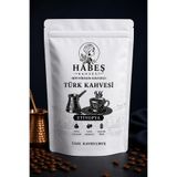 HABEŞ KAHVESİ Premium Ethiopia Yirgacheffe Türk Kahvesi 1 KG – Bol Köpüklü, Yoğun Aromalı, Taze Öğütülmüş