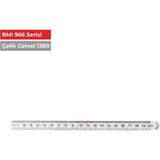 Habib Makina Bmı Celık Cetvel 138R 300 . - Siyah - Düz - Santimetre