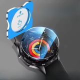 Habilis Samsung, Huawei, Xiaomi Redmi Akıllı Saatler ile Uyumlu Aparatlı Temperli Cam Kolay Uygulama Otomatik Hizalama Kitli Ekran Koruyucu - Saydam - Huawei GT3 46mm