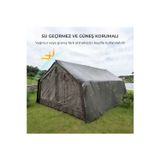 HABL 17 Kişilik 17.2 M² – 4 Mevsim, Su Geçirmez 420D Oxford Kumaşlı Şişme Çadır 360*480*220CM