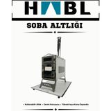 Habl Katlanabilir Alüminyum Lüks Soba Altlığı – Isı Yalıtımlı, Zemin Koruyucu Taşıma Çantalı