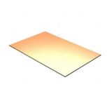 Habotest 10x20 cm Tek Taraflı Deliksiz Bakır Plaket