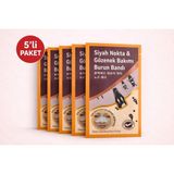 Habune Siyah Nokta Gözenek Temizleyici Burun Bandı 5li Derin Temizleme Yağ ve Kir Arındırıcı Nose Strip (5 Adet)