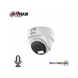 hac-t1a21p-u-ıl-a 2mp 2.8mm smart dual light sesli plastik dome hdcvı kamera(25mt.) - Beyaz