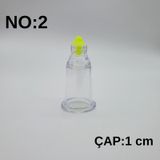 Hacamat & Masaj Kupası No:2 Silikon Tıpalı 10 adet