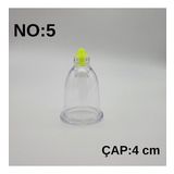 Hacamat & Masaj Kupası No:5 Silikon Tıpalı 100 adet