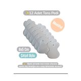 Hacamatik Tens Pedi - Tens Elektrot - 12 Adet 8x5 Çıtçıtlı - Universal