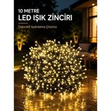Hace Bazaar 10 Metre Gün Işığı LED Işık Hafif ve Taşınabilir Özel Günler Için - 1 m - 00 Beyaz