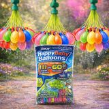 Hace Bazaar 111'LI Su Balonu Seti - Kendinden Bağlamalı - Hızlı Dolum Aparatlı
