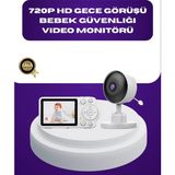 Hace Bazaar 2.8 Inç Ekranlı Bebek Kamerası Gece Görüşlü ve Sesli Iletişim