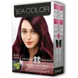 Hace Bazaar 2 Tüp Krem Saç Boyası Seti Şarap Kızılı No:4.65 - 1