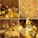 Hace Bazaar 2m 10 LED Disko Toplu LED Gün Işığı - Renkli