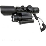 Hace Bazaar 3-10X42 Zoomlu Av Tüfeği Dürbünü Lazeri Zenon Fenerli M9 - standart