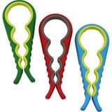 Hace Bazaar 4 Boy Plastik Kavanoz - Şişe Açacak Renkli (4887) - standart