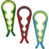 Hace Bazaar 4 Boy Plastik Kavanoz - Şişe Açacak Renkli (4887)