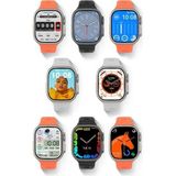 Hace Bazaar 49 mm Ekranlı Gps Özellikli Siyah Silikon Kordonlu Akıllı Saat ve Aktivite Takip Cihazı - Renkli - Standart - 1
