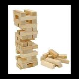 Hace Bazaar 54 Parça Ahşap Denge Jenga Oyunu (K95)