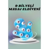 Hace Bazaar 9 Bilyeli El Şeklinde Omuz Bacak Masaj Aleti Masaj Eldiveni Giyilebilir Plastik Vücut Sıkılaşt�