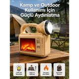Hace Bazaar Alev Efektli Güneş Enerjili Lamba – Su Geçirmez - 1 - Renkli