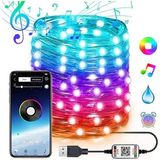 Hace Bazaar Ally 5mt 50 LED Rgb Bluetooth Telefonla Kontrol Edilen USB LED Lamba İOS-ANDROID-(5775)