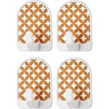 Hace Bazaar Askı Ideas Pano Yapışkanlı 4 Adet 200*130*20 mm - Renkli - standart