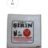 Hace Bazaar Beyaz Kalın Atlet Poşet Büyük Boy 30X57 cm 1 kg 1 Paket (Takriben 45 Adet) - standart