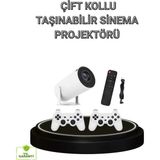 Hace Bazaar Bluetooth 5.0 ve Wi-Fi 6 Akıllı 4K Projeksiyon
