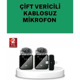 Hace Bazaar Canlı Yayın ve Video Çekimleri Için Çiftli Kablosuz Yaka Mikrofon