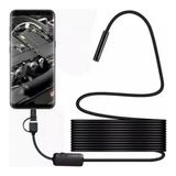 Hace Bazaar Endoskop Yılan Video Kamera Led’li 10 Metre 7 mm Sert Kablo -Hcb - Renkli