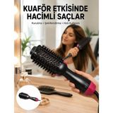 Hace Bazaar Fön Tarak 1200 W Saç Şekillendirici Saç Düzleştirici Saç Kurutma Yeni Nesil - Renkli