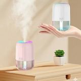 Hace Bazaar H2O Model Şeffaf Hazneli Hava Nemlendirici-Ultrasonik Soğuk Buhar Makinesi, LED Işıklı Masaüst - 1