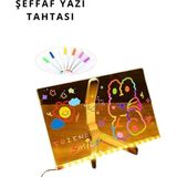 Hace Bazaar Işıklı Yazı Tahtası - Renkli - standart
