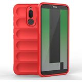 Hace Bazaar Mey Ithalat® Huawei Mate 10 Lite Kılıf Optimum Silikon - Kırmızı - Renkli